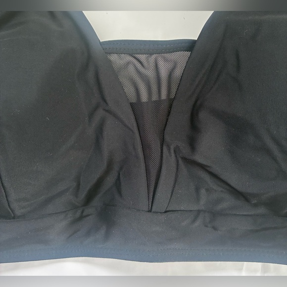 BLACK BIKINI TOP MESH WOMEN’S SHEIN - Picture 3 of 7